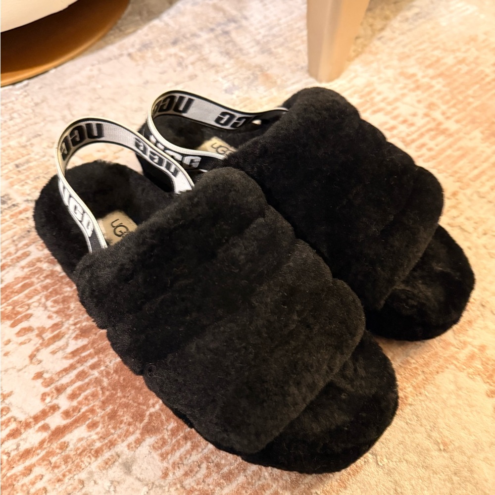 UGG Fluff Yeah Platform Slippers
